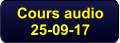Cours audio 25-09-17