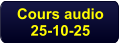 Cours audio 25-10-25