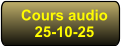 Cours audio 25-10-25