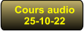 Cours audio 25-10-22