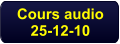 Cours audio 25-12-10