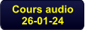 Cours audio 26-01-24