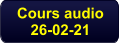 Cours audio 26-02-21