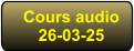 Cours audio 26-03-25