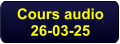 Cours audio 26-03-25