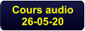 Cours audio 26-05-20