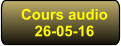 Cours audio 26-05-16