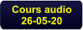 Cours audio 26-05-20