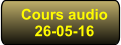 Cours audio 26-05-16