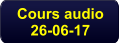Cours audio 26-06-17