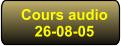 Cours audio 26-08-05